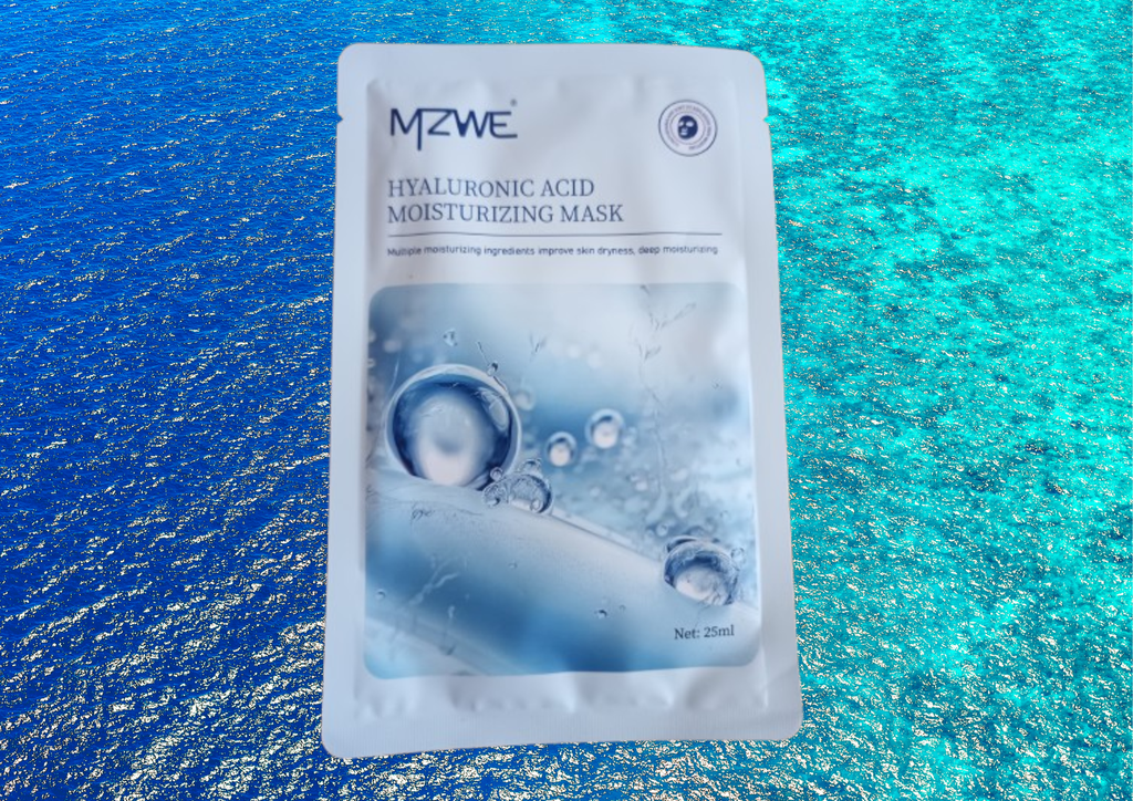 Maschera viso acido ialuronico